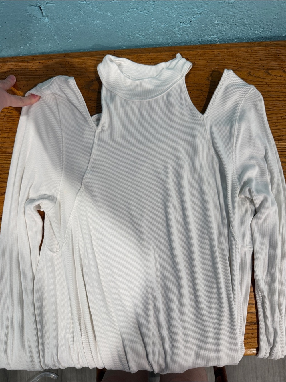 Free People White Downtown Girl Tunic Top